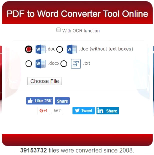 Chuyển đổi file PDF sang Word bằng công cụ Convert PDF to Word