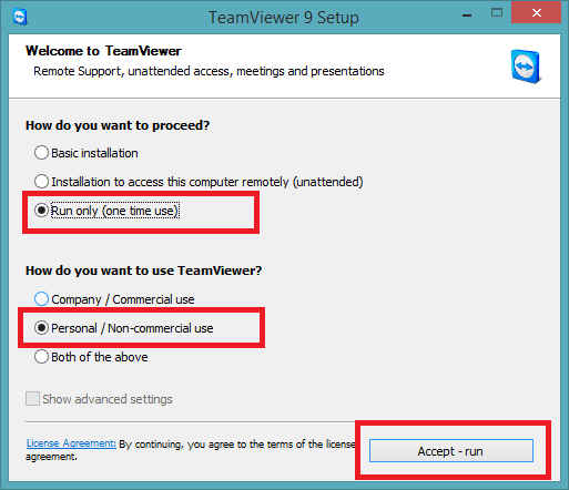  Tải và cài đặt Teamviewer